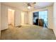 Spacious bedroom with walk-in closet and sliding door to patio at 34035 Linda Ln, Leesburg, FL 34788