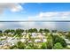 Aerial view of lakefront community at 34035 Linda Ln, Leesburg, FL 34788