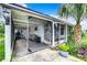 Home exterior showcasing a large screened porch area at 34035 Linda Ln, Leesburg, FL 34788