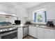 Clean, white kitchen with stainless steel appliances and ample counter space at 37102 Oak Ln, Umatilla, FL 32784