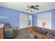 Spacious home office with hardwood floors and built in closet at 37102 Oak Ln, Umatilla, FL 32784