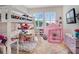 Bedroom with bunk beds and play tent at 1103 White Water Bay Dr, Groveland, FL 34736