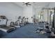 Well-equipped fitness center with various cardio and strength training machines at 1103 White Water Bay Dr, Groveland, FL 34736