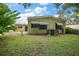 Single-story home with a well-maintained lawn and AC unit at 25043 Bellevue, Leesburg, FL 34748