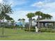 Community pool with playground and gazebo at 6904 Church Lake St, Groveland, FL 34736