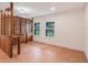 Spacious room featuring a decorative room divider and tile floors at 13832 Bay Lake Rd, Groveland, FL 34736