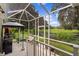 Spacious screened patio overlooking a tranquil landscape at 7151 Se 173Rd Arlington Loop, The Villages, FL 32162