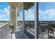 Relaxing balcony showcasing stunning city views at 155 S Court Ave # 1507, Orlando, FL 32801
