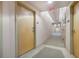 Building hallway with carpeted floors and neutral walls at 155 S Court Ave # 1507, Orlando, FL 32801