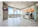 Modern kitchen with stainless steel appliances and island at 155 S Court Ave # 1507, Orlando, FL 32801