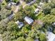Aerial view of a house and surrounding property at 853 Cr 484, Lake Panasoffkee, FL 33538