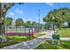 Community tennis courts with pickleball and shuffleboard courts at 3921 Doune Way, Clermont, FL 34711