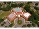 Community overview featuring clubhouse, pool, and parking at 3921 Doune Way, Clermont, FL 34711