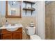 Charming bathroom with tiled shower and updated vanity at 7313 Stetson Dr, Clermont, FL 34714