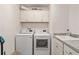 Laundry room with LG washer and dryer at 11394 Zimmerman Path, Oxford, FL 34484