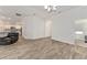 Open dining area adjacent to the kitchen and living room at 11394 Zimmerman Path, Oxford, FL 34484