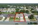 Aerial view of home and neighborhood at 3506 Mulberry Grove Loop, Leesburg, FL 34748
