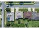 Aerial view of homes with pools at 3506 Mulberry Grove Loop, Leesburg, FL 34748