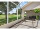 Spacious screened porch with golf course view at 27227 Roanoke Dr, Leesburg, FL 34748