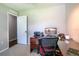 Home office with desk, chair, and printer at 7425 Lake Marni Ct, Mount Dora, FL 32757