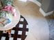 Checkered floor pattern in an elegant home entrance at 15008 Pendio Dr, Bella Collina, FL 34756
