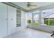 Bright Florida room with plenty of built-in storage at 3401 Fairfield St, The Villages, FL 32162