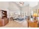 Spacious living area with hardwood floors at 5515 Citation Ct, Lady Lake, FL 32159
