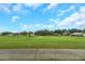 Aerial view of a golf course community at 32915 Crooked Oaks Ln, Leesburg, FL 34748