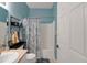 Clean bathroom with tub/shower combination and updated fixtures at 32915 Crooked Oaks Ln, Leesburg, FL 34748
