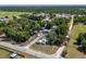 Wide aerial view of property and surrounding area at 19402 E 5Th St, Umatilla, FL 32784