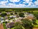 Community aerial view showcasing homes and lush landscaping at 4706 Glen Coe St, Leesburg, FL 34748