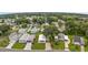 Community overview with numerous homes and lush green spaces at 1605 W Schwartz Blvd, The Villages, FL 32159