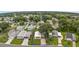Highlighted home from an aerial view of the community at 1605 W Schwartz Blvd, The Villages, FL 32159