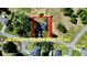 Aerial view of house and lot, showing location and neighborhood at 5 Malauka Radial Run Rd, Ocklawaha, FL 32179