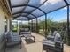 Relaxing covered patio perfect for outdoor entertaining at 3162 Webster Way, The Villages, FL 32163