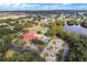 Aerial view of community amenities including pool and tennis courts at 6401 Tildon, Leesburg, FL 34748