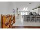 View of kitchen with island, breakfast nook, and hardwood floors at 6401 Tildon, Leesburg, FL 34748