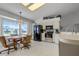 Kitchen with stainless steel appliances and breakfast nook at 6401 Tildon, Leesburg, FL 34748