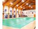 Indoor court with markings for various sports at 6401 Tildon, Leesburg, FL 34748