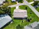 Single-story home with large backyard, easily seen from above at 6401 Tildon, Leesburg, FL 34748