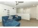 Cozy living space with sectional sofa and carpeted floor at 2019 Majorca Dr, Kissimmee, FL 34747