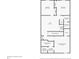 Two-story floor plan with primary bedroom and bath on second floor at 2019 Majorca Dr, Kissimmee, FL 34747