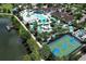 Luxury community amenities including pool, lazy river, and basketball court at 2019 Majorca Dr, Kissimmee, FL 34747