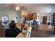 Open kitchen with stainless steel appliances and wood cabinets at 16360 Sw 15Th Ct, Ocala, FL 34473