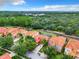 Aerial view of house and surrounding neighborhood at 426 Orange Cosmos Blvd, Davenport, FL 33837