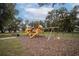 Community playground with playset and swings at 10619 Grand Oaks Blvd, Oxford, FL 34484