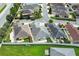 Aerial view of a neighborhood with several houses at 2968 Wotring Way, The Villages, FL 32163