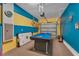 Game room with pool table and air hockey at 1592 Flange Dr, Davenport, FL 33896