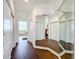 Bathroom with a large mirror, double vanity and separate toilet at 275 Cr 552, Bushnell, FL 33513