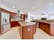 Spacious kitchen with granite countertops and stainless steel appliances at 275 Cr 552, Bushnell, FL 33513